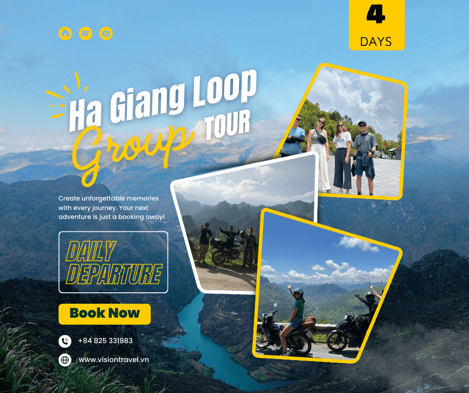4-day Ha Giang Loop Tour (Private & Group)
