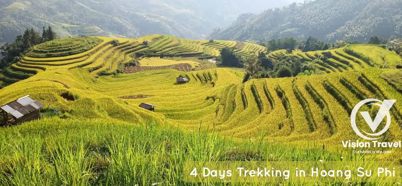 4 Days Trekking in Hoang Su Phi - Ha Giang - Northern Vietnam