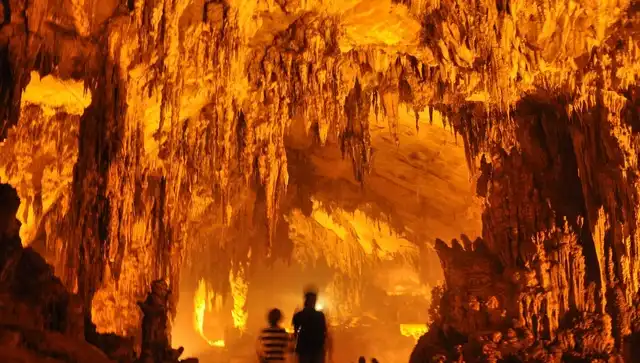 Cave system in Ba Be National Park